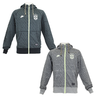 ブラジル代表 2014 SQUAD DRI-FIT ベスト フルジップフーディー
