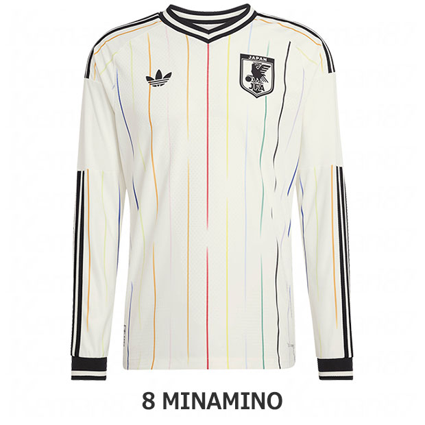 アディダス サッカー日本代表 2026 アウェイ オーセンティック ユニフォーム 長袖