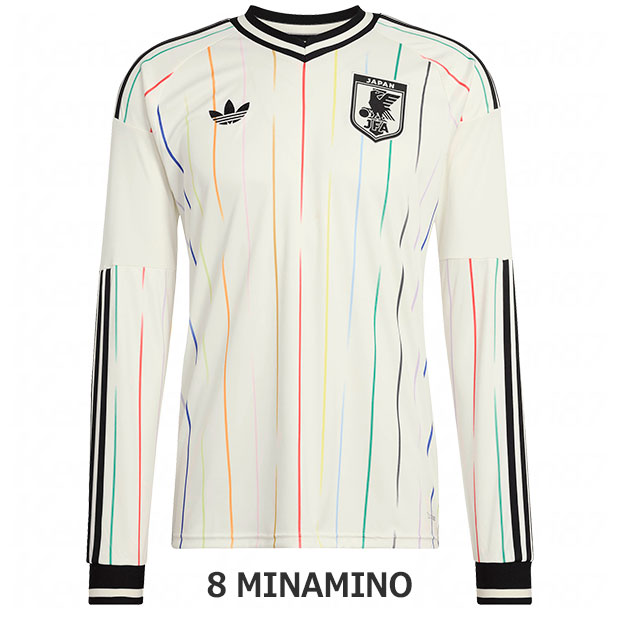アディダス サッカー日本代表 2026 アウェイ レプリカ ユニフォーム 長袖