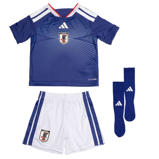 キッズ アディダス サッカー日本代表 2026 ホーム レプリカ ユニフォーム ミニキット