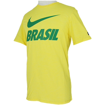 ブラジル代表 DRY SLUB PRSSN 半袖Tシャツ