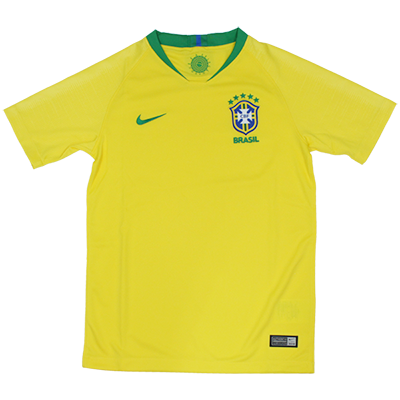 ジュニア ブラジル代表 2018 ホーム 半袖レプリカユニフォーム