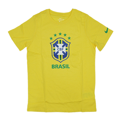 ジュニア ブラジル代表 EVERGREEN CREST 半袖Tシャツ