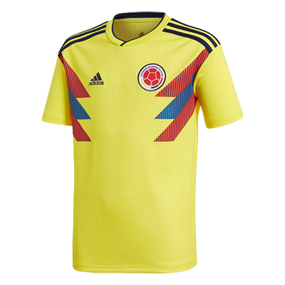 アディダス サッカー 2018 コロンビア代表 アウェイレプリカユニフォーム