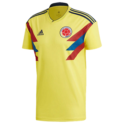 コロンビア代表 2018 ホーム 半袖レプリカユニフォーム