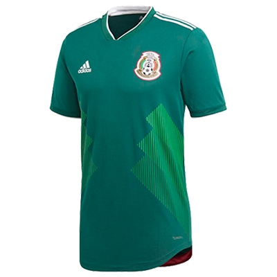 メキシコ代表 2018 ホーム 半袖オーセンティックユニフォーム