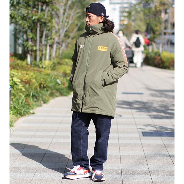 Kemari87 KISHISPO / WARM UP COAT ベンチコート 1334301043