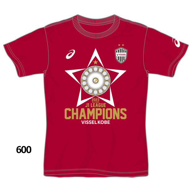 Kemari87 KISHISPO / ヴィッセル神戸 2023 優勝記念Tシャツ 2103a088