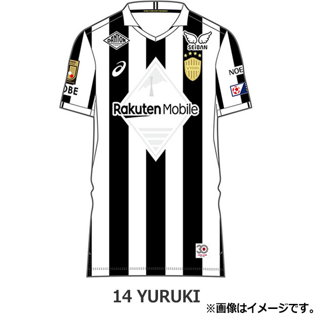 ヴィッセル神戸 30周年記念 半袖レプリカユニフォーム
14.汰木康也
2103a107-001-14-y
