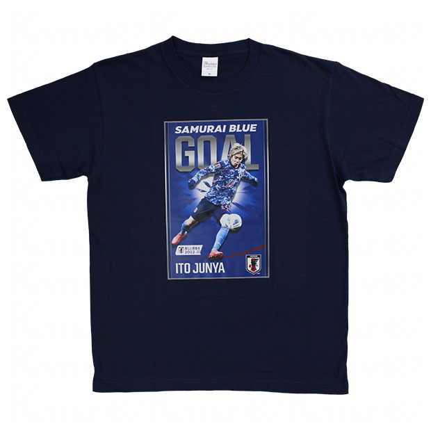 Kemari87 KISHISPO / 日本代表 GOAL 半袖Tシャツ 伊東純也 22ss