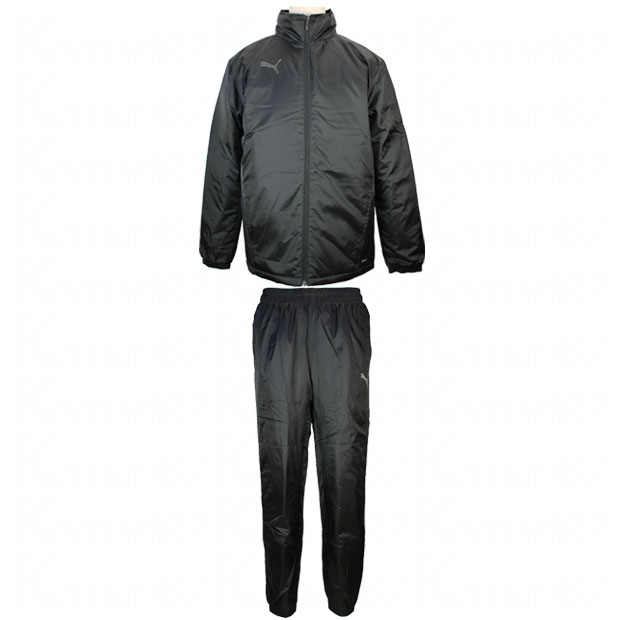 【定価2万】プーマPuma中綿ピステウィンドブレーカー上下セット/L/黒ブラック 定価2万】プーマPuma中綿ピステウィンドブレーカー上下セット/L/黒