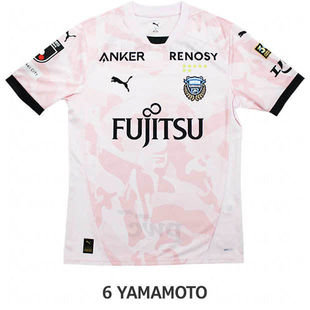 川崎フロンターレ 百年構想リーグ アウェイ 半袖レプリカユニフォーム
6.山本悠樹
707412-12-6-y
