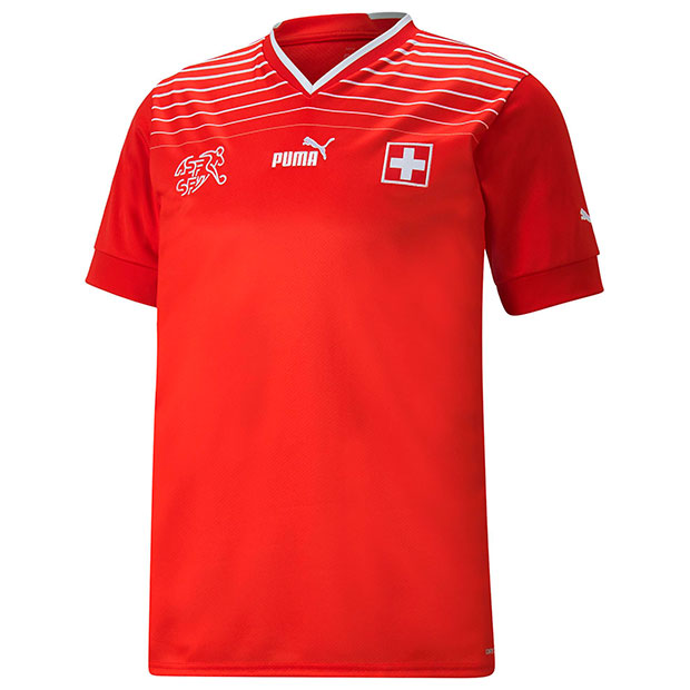スイス代表 2022 ホーム 半袖レプリカユニフォーム

765925-01
