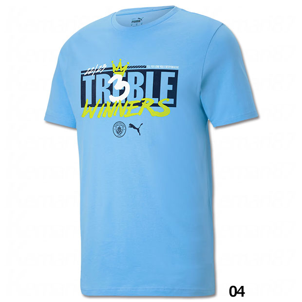 マンチェスターシティ 22-23 TREBLE ウィナーズTシャツ

778682
