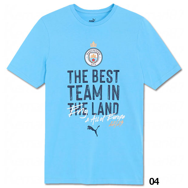 マンチェスターシティ 22-23 UEFAチャンピオンズリーグ ウィナーズTシャツ

778684
