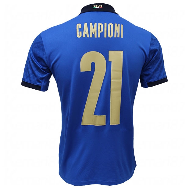 2021 イタリア代表 HOMEオーセンティック 優勝記念ユニフォーム 【公式