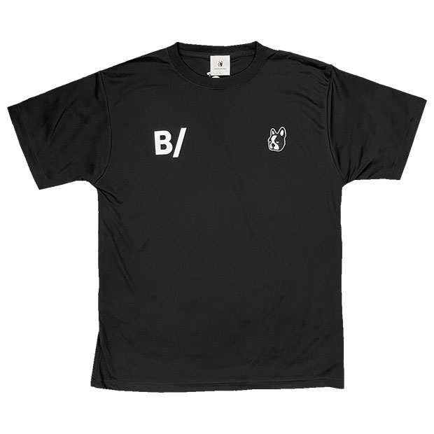 サッカージャンキー×B/(ビースラッシュ) コラボロゴウエストバッグ ブラック B/ × soccer junky」サッカーブランド同士による初のコラボ