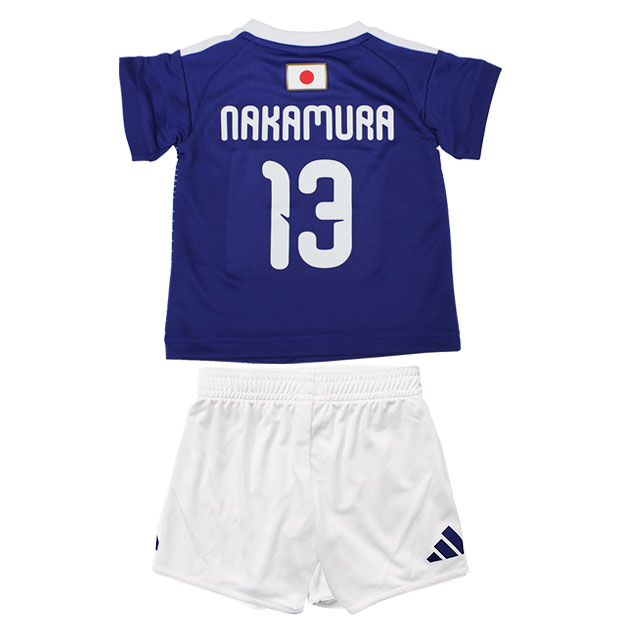 背番号13 中村敬斗 ベビー アディダス サッカー日本代表 2026 ホーム レプリカ ユニフォーム セット ベビーキット jz9675

c1338-13-nakamura
