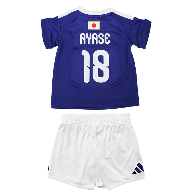 背番号18 上田綺世 ベビー アディダス サッカー日本代表 2026 ホーム レプリカ ユニフォーム セット ベビーキット jz9675

c1338-18-ayase
