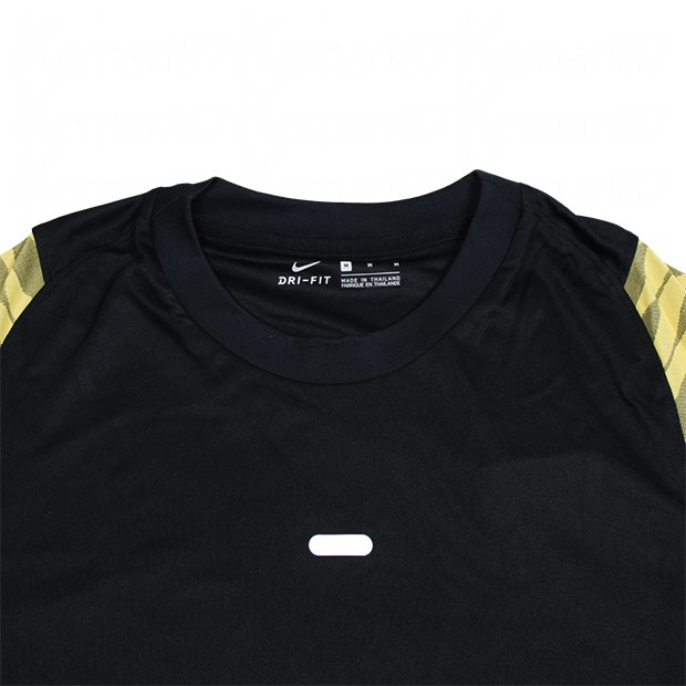 Kemari87 Kishispo ストライク 21 半袖トップ Cw5845 011 ブラック サターンゴールド