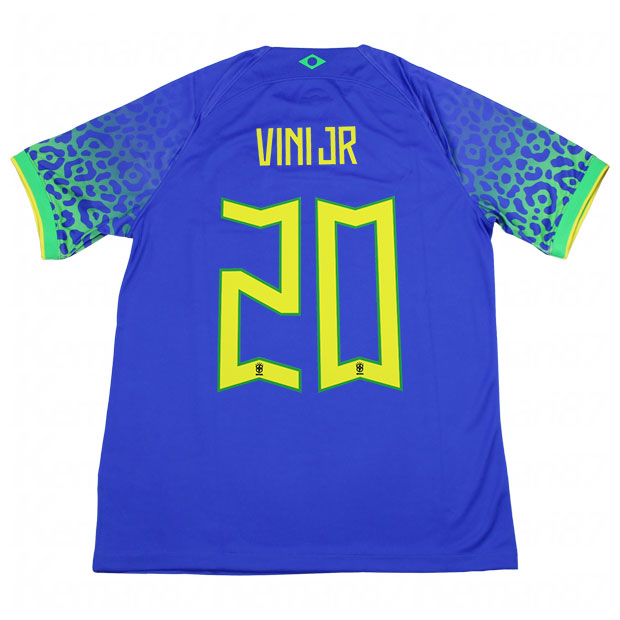 ブラジル代表 2022 アウェイ 半袖レプリカユニフォーム
20.ヴィニシウス
dn0678-433-20-v
