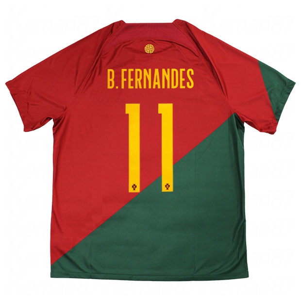 ポルトガル代表 2022 ホーム 半袖レプリカユニフォーム
11.ブルーノ・フェルナンデス
dn0692-628-11-b
