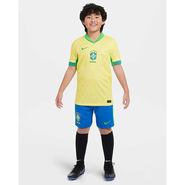 Kemari87 KISHISPO / ジュニア ブラジル代表 2024 ホーム 半袖レプリカ Kemari87 KISHISPO / ジュニア ブラジル代表 2024 ホーム 半袖レプリカ