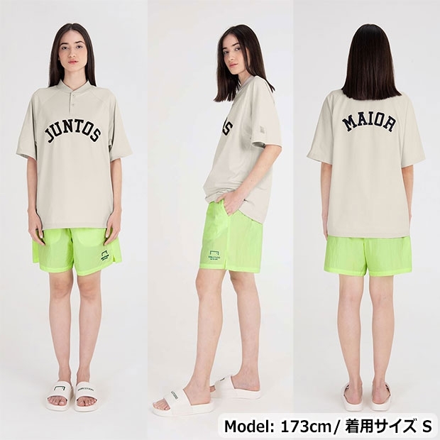 日本初の公式 SEA(シー) 2K ベロア ショート L/S TEE AI レディース