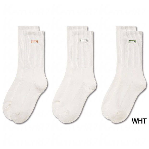 ボックスロゴ クルーソックス 3パック BOX LOGO CREW SOCKS 3 PACK

g5xsk102
