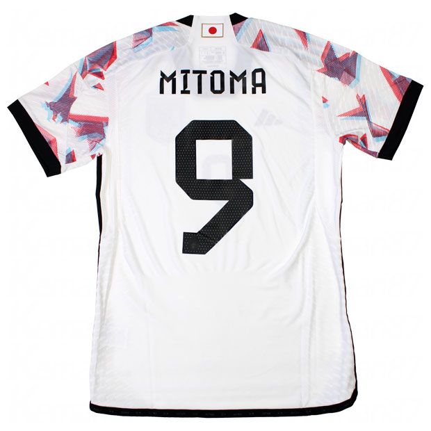 アディダス サッカー日本代表 2022 アウェイ オーセンティック ユニフォーム
マーク入り hf1849
hi279-9-mitoma
