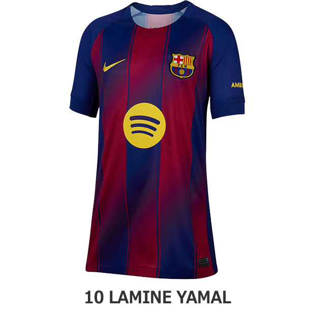 ジュニア FCバルセロナ 25-26 ホーム 半袖レプリカユニフォーム
10.ラミン・ヤマル
hj5287-456-10-l
