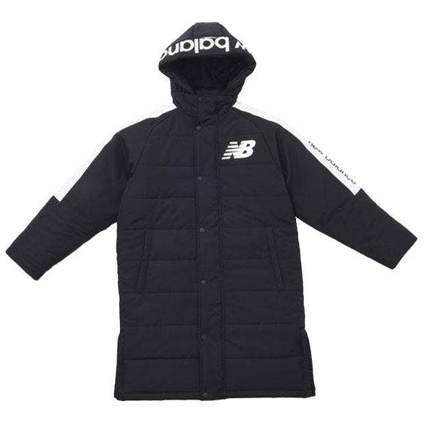 Kemari87 KISHISPO / ジュニア 中綿ベンチコート jjjp0339-bk ブラック