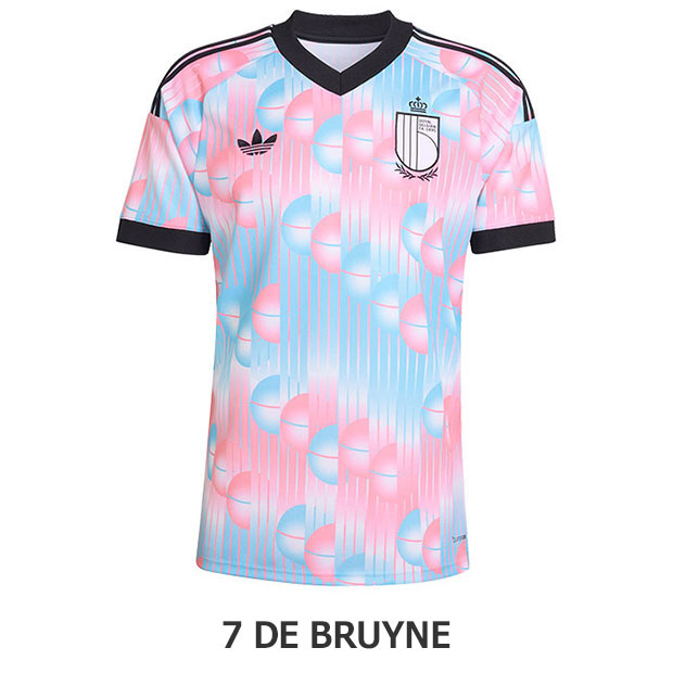 ベルギー代表 2026 アウェイ 半袖レプリカユニフォーム
7.ケヴィン・デ・ブライネ
jve24-jm8386-7-d
