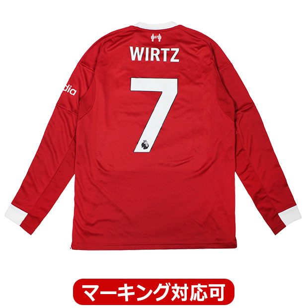 リバプール 25-26 ホーム 長袖レプリカユニフォーム
7.フロリアン・ヴィルツ
jyf51-jv6456-7-w
