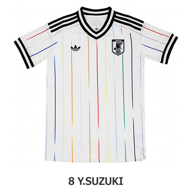 背番号8 鈴木唯人 アディダス サッカー日本代表 2026 アウェイ レプリカ ユニフォーム 半袖 jn1872

klg77-8-ysuzuki
