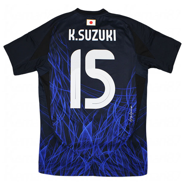 Kemari87 KISHISPO / アディダス サッカー日本代表 2024 ホーム レプリカ ユニフォーム iu0964 背番号15 高井幸大  kmw71-15-takai