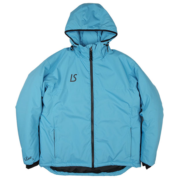 ルースイソンブラ 中綿コート 水色