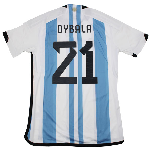 アルゼンチン代表 2022 ホーム 半袖レプリカユニフォーム スリムフィット
21.パウロ・ディバラ
se257-hf2158-21-d
