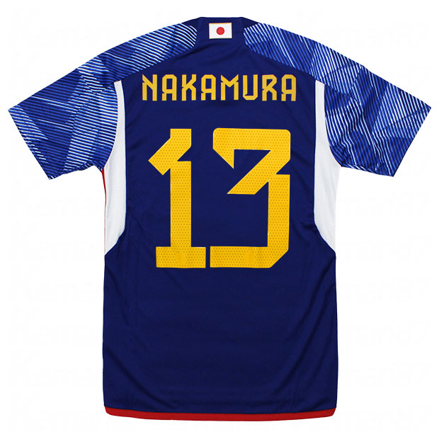 アディダス サッカー日本代表 2022 ホーム レプリカ ユニフォーム
マーク入り hf1845
sx012-13-nakamura
