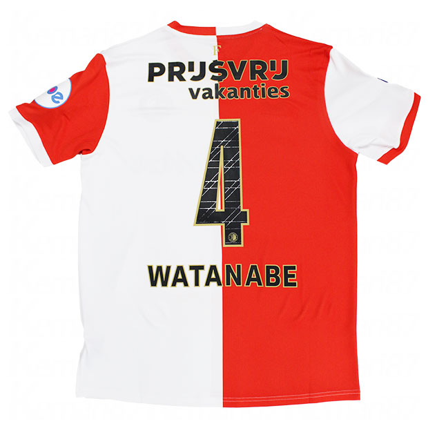 フェイエノールト 25-26 ホーム 半袖レプリカユニフォーム
4.渡辺剛
tm12221-4-w
