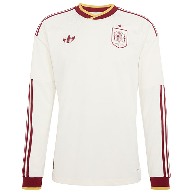 スペイン代表 2026 アウェイ 長袖オーセンティックユニフォーム

v8224-ka1957
