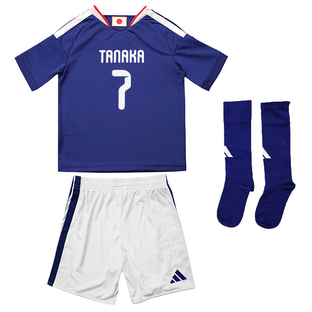 背番号7 田中碧 キッズ アディダス サッカー日本代表 2026 ホーム レプリカ ユニフォーム ミニキット jz9676

vz513-7-tanaka
