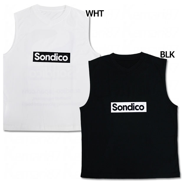 瞬間速乾冷却 ノースリーブシャツ【Sondico】