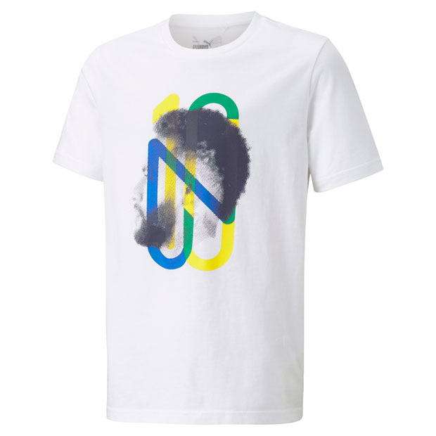 NJR 5.0 半袖Tシャツ　プーマホワイト【Jr.ウェアー】
