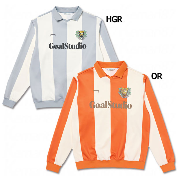 エンブレムカラーブロック長袖ゲームシャツ EMBLEM COLOR BLOCK GAME SHIRT