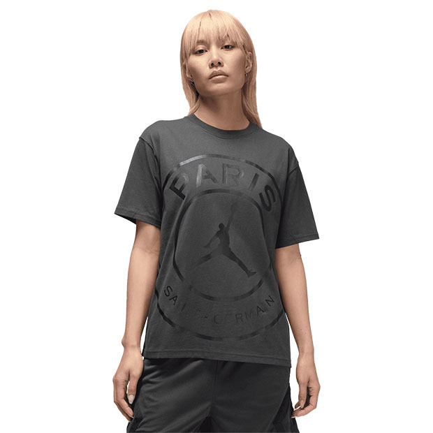 レディース パリサンジェルマン クレスト GFX 半袖Tシャツ　アンスラサイト