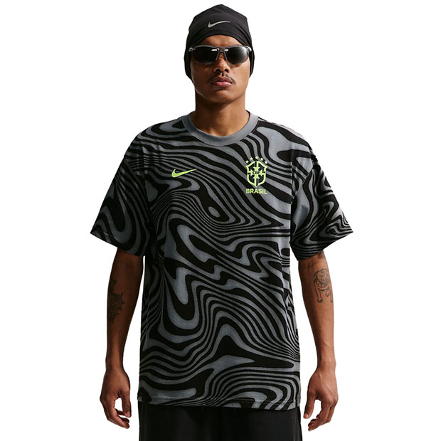 Kemari87 KISHISPO / ブラジル代表 AOP 半袖Tシャツ iq2272-002 ダーク