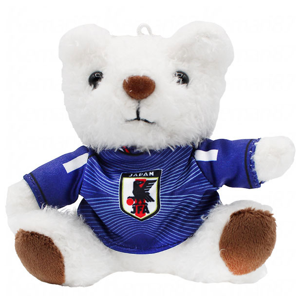 Kemari87 KISHISPO / サッカー日本代表 ユニフォームベアキーホルダー