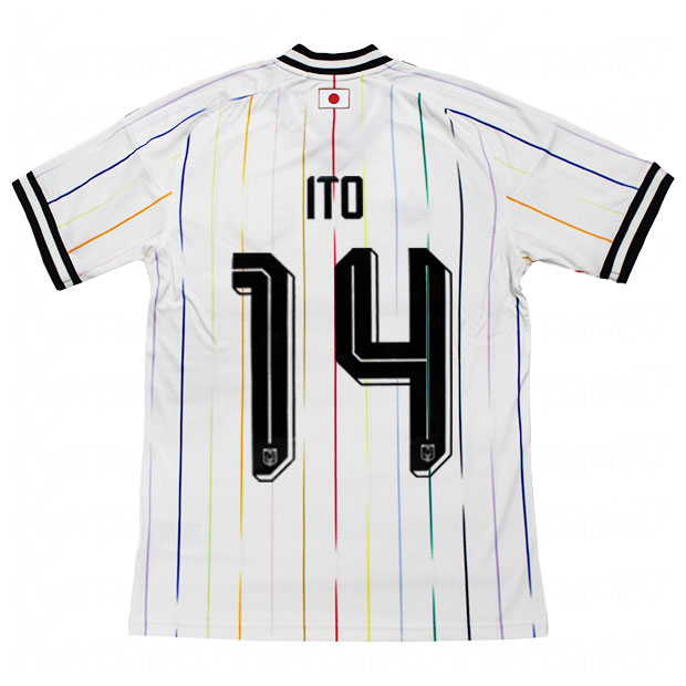 Kemari87 KISHISPO / 背番号14 伊東純也 アディダス サッカー日本代表