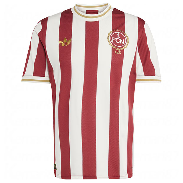 新品ビンテージドイツ製！プーマFCニュルンベルクユニフォームM/ブンデスリーガ Kemari87 KISHISPO / FCニュルンベルク 125th ANNIVERSARY 半袖